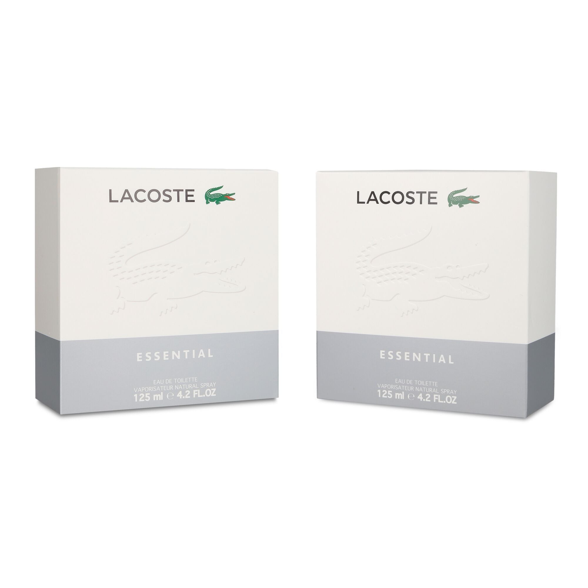 PAQUETE LACOSTE ESSENTIAL 125ML EDT SPRAY 2X1